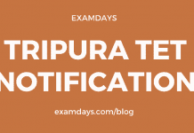 tripura tet notification