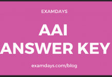 aai answer key