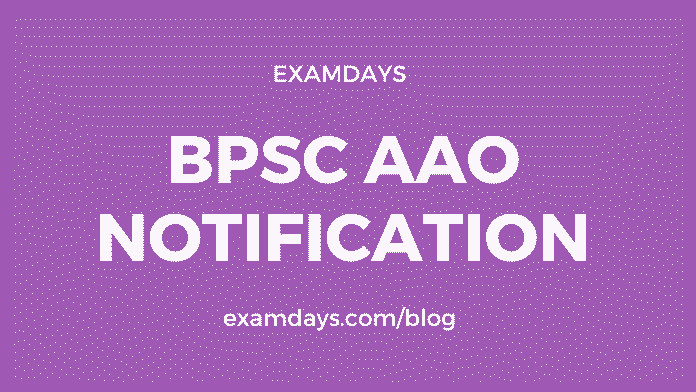 bpsc aao notification