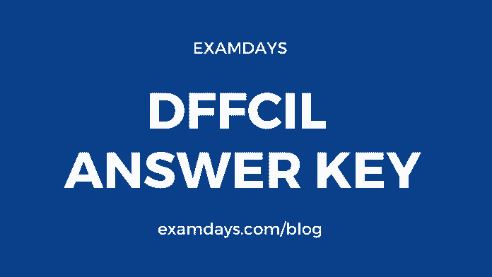 dfccil answer key
