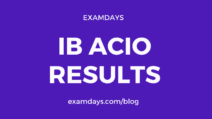 ib acio result