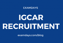 igcar recruitment