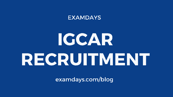 igcar recruitment