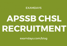 APSSB CHSL Recruitment