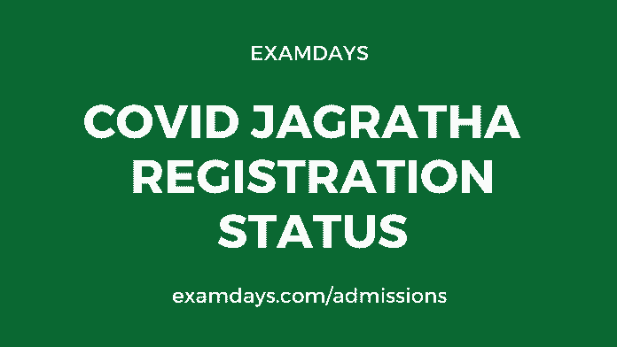 covid jagratha registration status