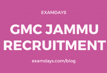 gmc jammu recruitment