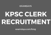kpsc clerk recruitment