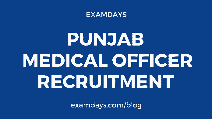 punjab medical officer recruitment
