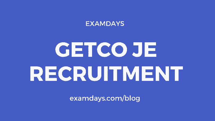 getco junior engineer recruitment