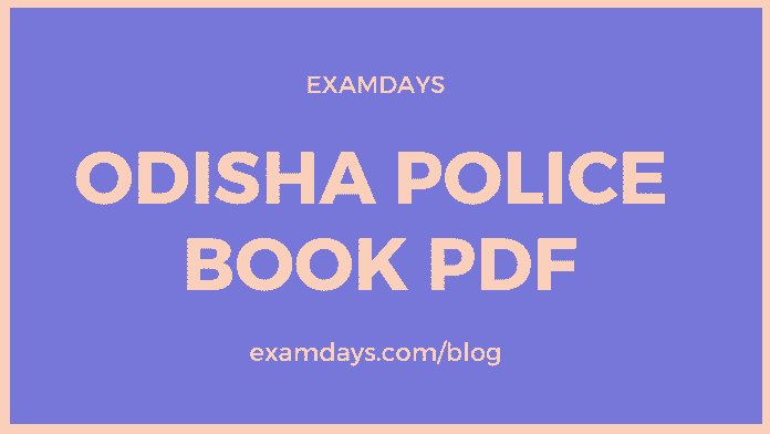 odisha police book pdf