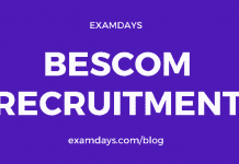 bescom recruitment