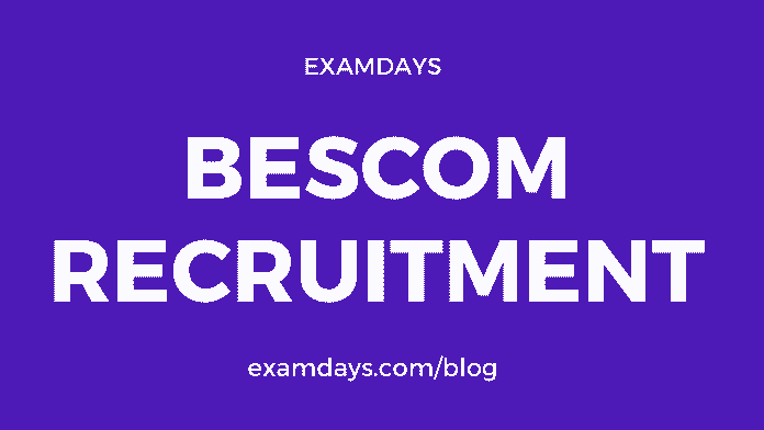 bescom recruitment