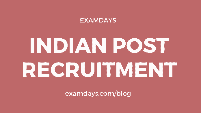 indian post recruitment