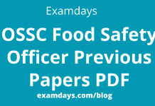 ossc fso previous year question paper
