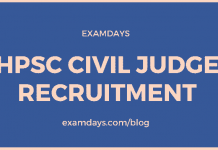 hpsc civil judge recruitment