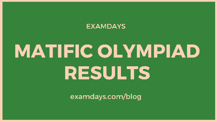 matific olympiad results