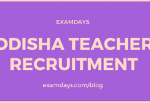 odisha teacher recruitment