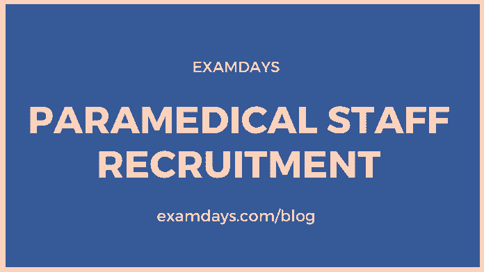 paramedical staff recruitment