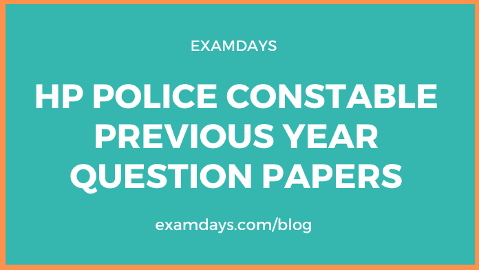 hp police constable previous year question paper