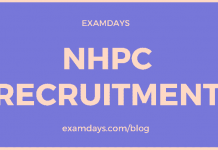 nhpc je recruitment