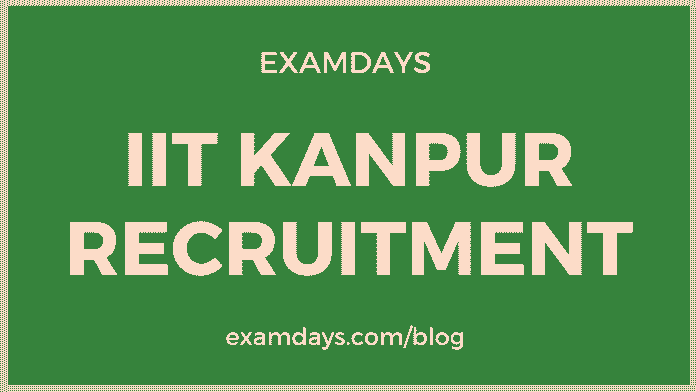 iit kanpur recruitment