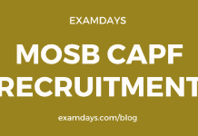 mosb capf recruitment