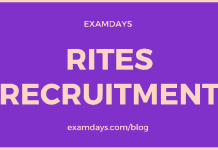 rites recruitment