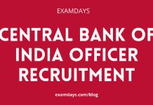 Central Bank of India Officer Recruitment