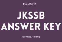 jkssb answer key