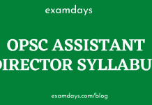opsc assistant director syllabus
