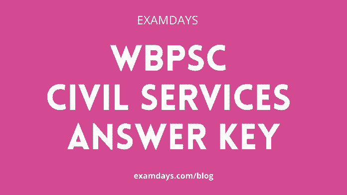 wbpsc civil services answer key