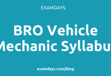 bro vehicle mechanic syllabus