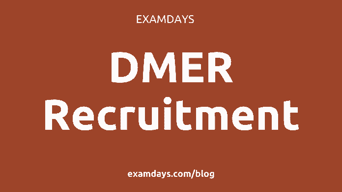 dmer recruitment