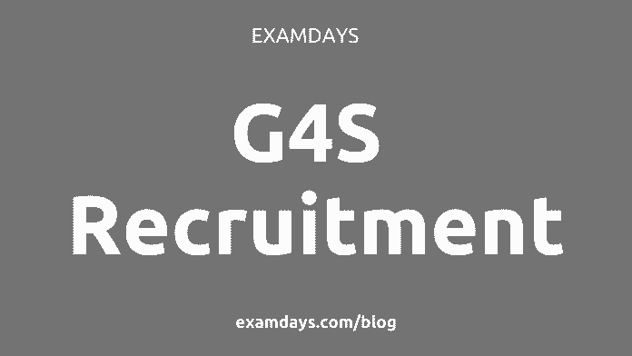 g4s e recruitment portal