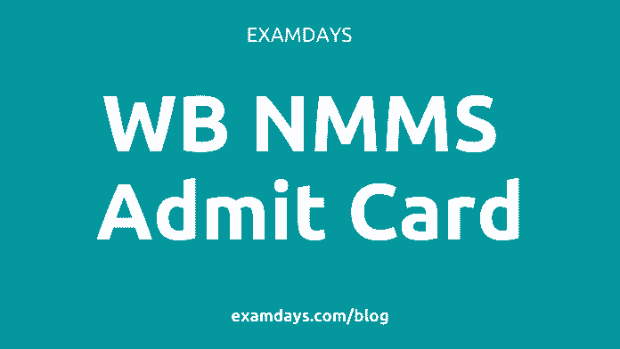 nmms admit card