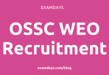 ossc weo recruitment