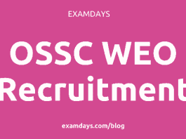 ossc weo recruitment