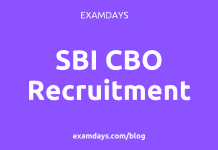 sbi cbo recruitment