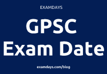 gpsc exam date