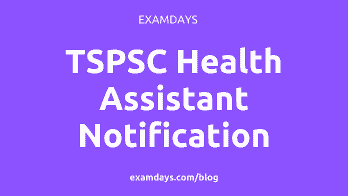 tspsc health assistant notification