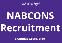 NABCONS Recruitment