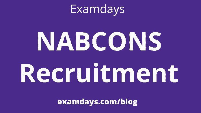 NABCONS Recruitment