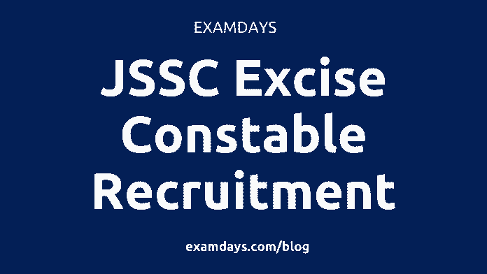 jssc excise constable recruitment