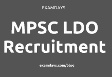 mpsc ldo recruitment