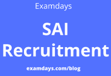 sai recruitment