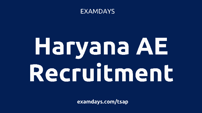 haryana ae recruitment