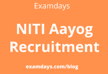 niti aayog recruitment