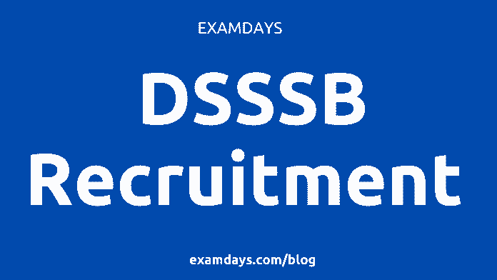 dsssb notification