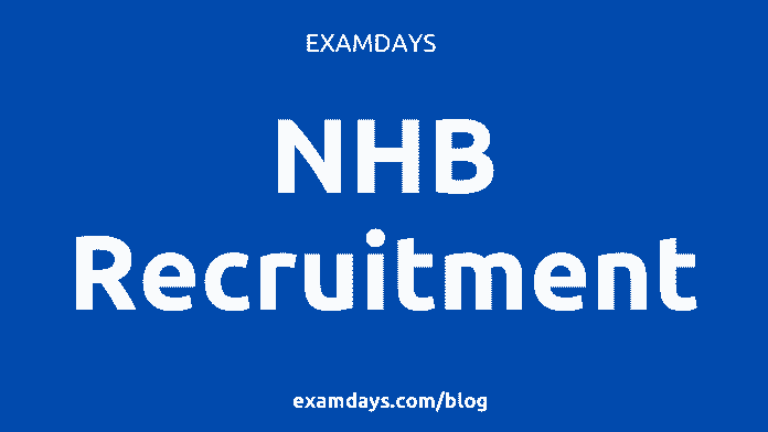 nhb recruitment