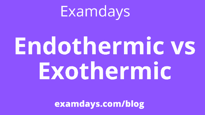 endothermic vs exothermic